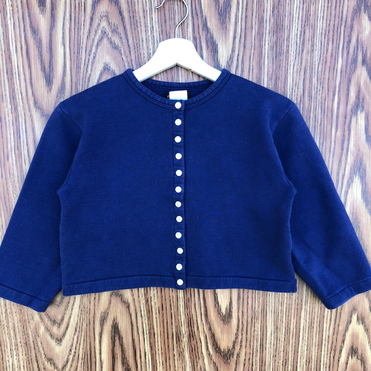 agnes b. Vintage Agnes b. Enfant Crop top Button Up Size XXS / US 00 / IT 34 - 3 Thumbnail