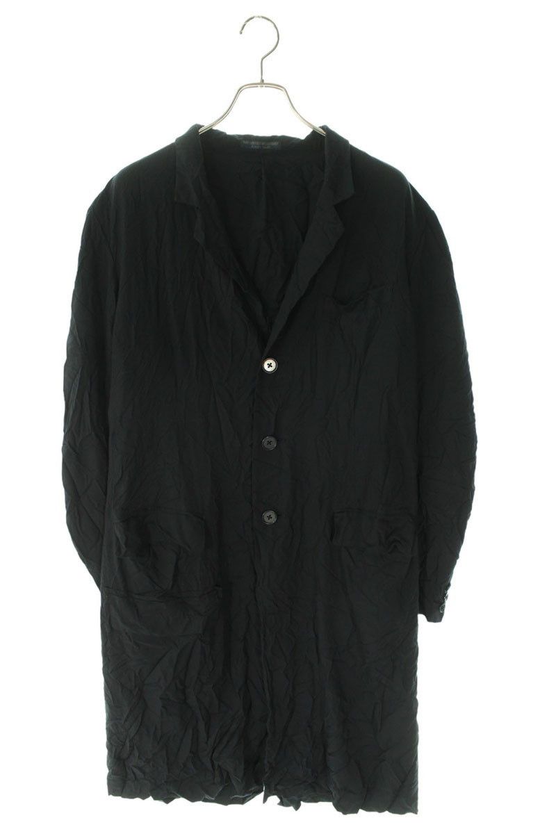 Yohji Yamamoto Yohji Yamamoto REGULATION Wrinkled rayon coat Size US M / EU 48-50 / 2 - 1 Thumbnail