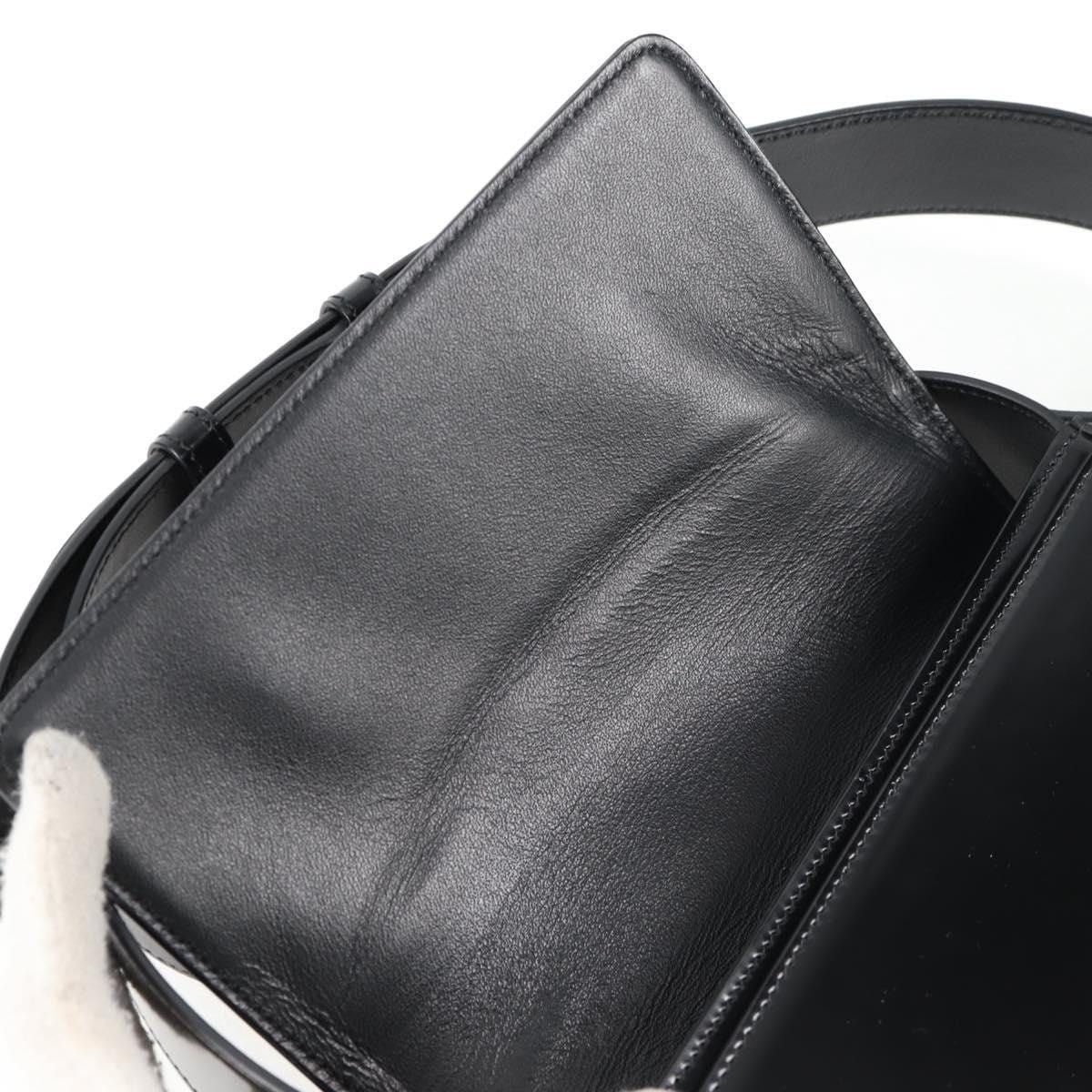 Salvatore Ferragamo Salvatore Ferragamo Patent Leather Gancini Black Size ONE SIZE - 5 Thumbnail