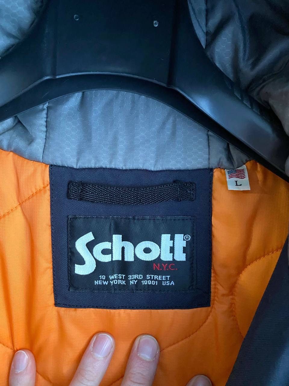 Schott Schott NYC Thunder Men's Winter Parka Jacket, Size M-L Size US M / EU 48-50 / 2 - 13 Thumbnail