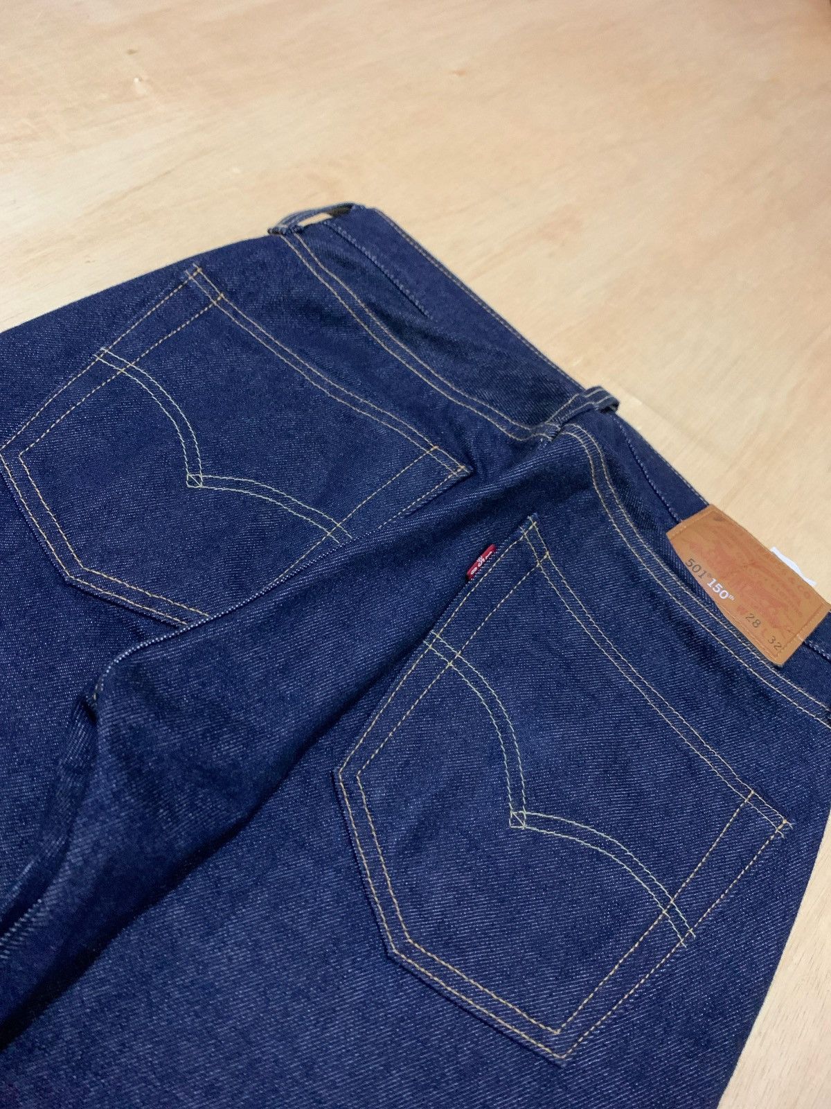 Japanese Brand × Levi's × Levi's Made & Crafted Levi's 501 150th Anniversary Selvedge Denim Jeans Size US 28 / EU 44 - 8 Thumbnail