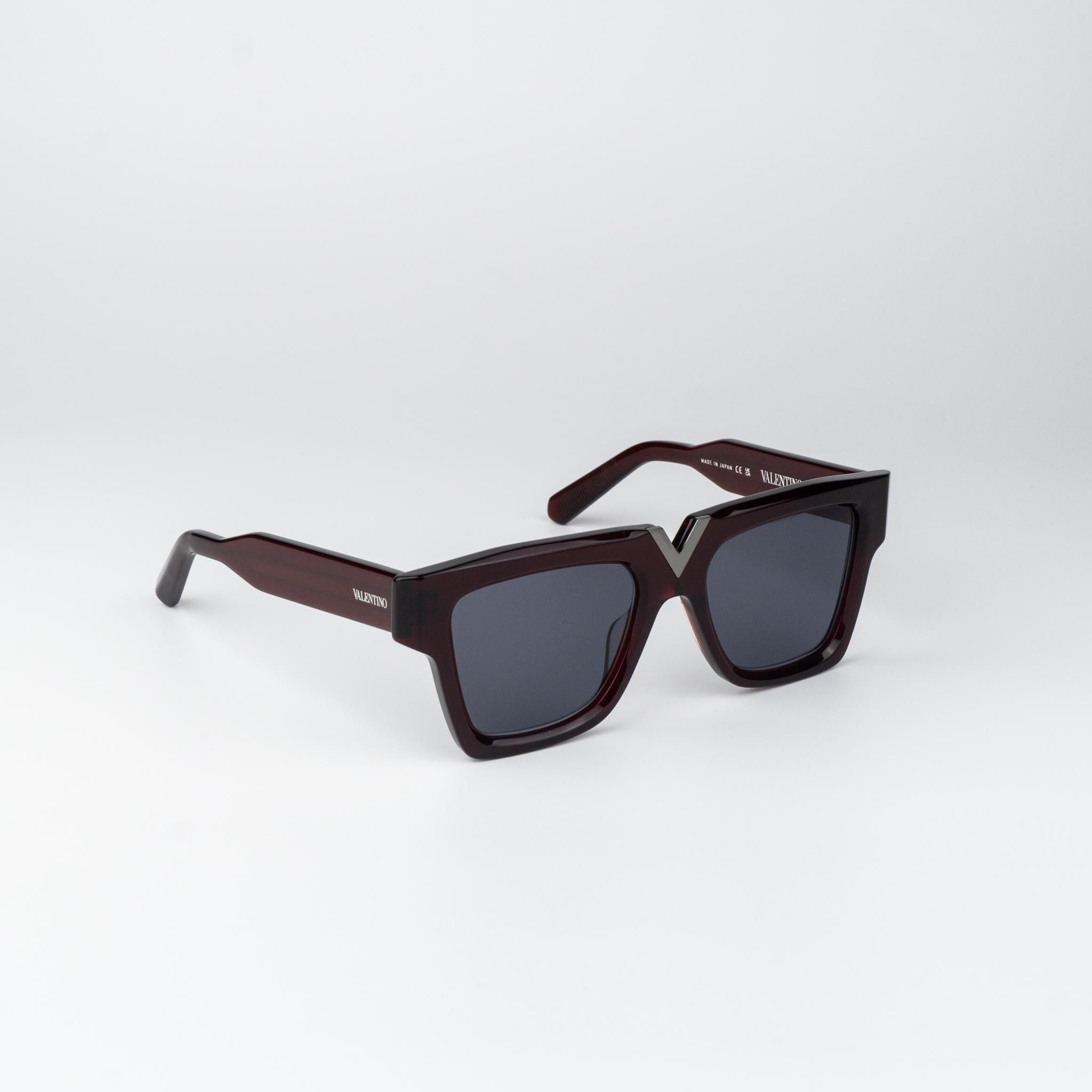 Valentino Valentino Women Sunglasses Grey Square V-GOLD I VLS-162 C Size ONE SIZE - 4 Thumbnail