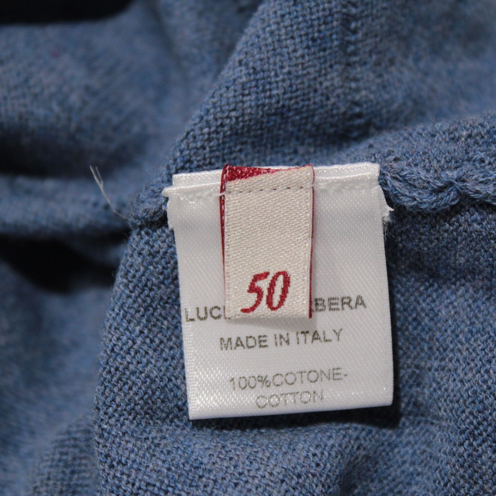 Luciano Barbera Luciano Barbera Sweater Size US M in Blue Size US M / EU 48-50 / 2 - 8 Thumbnail