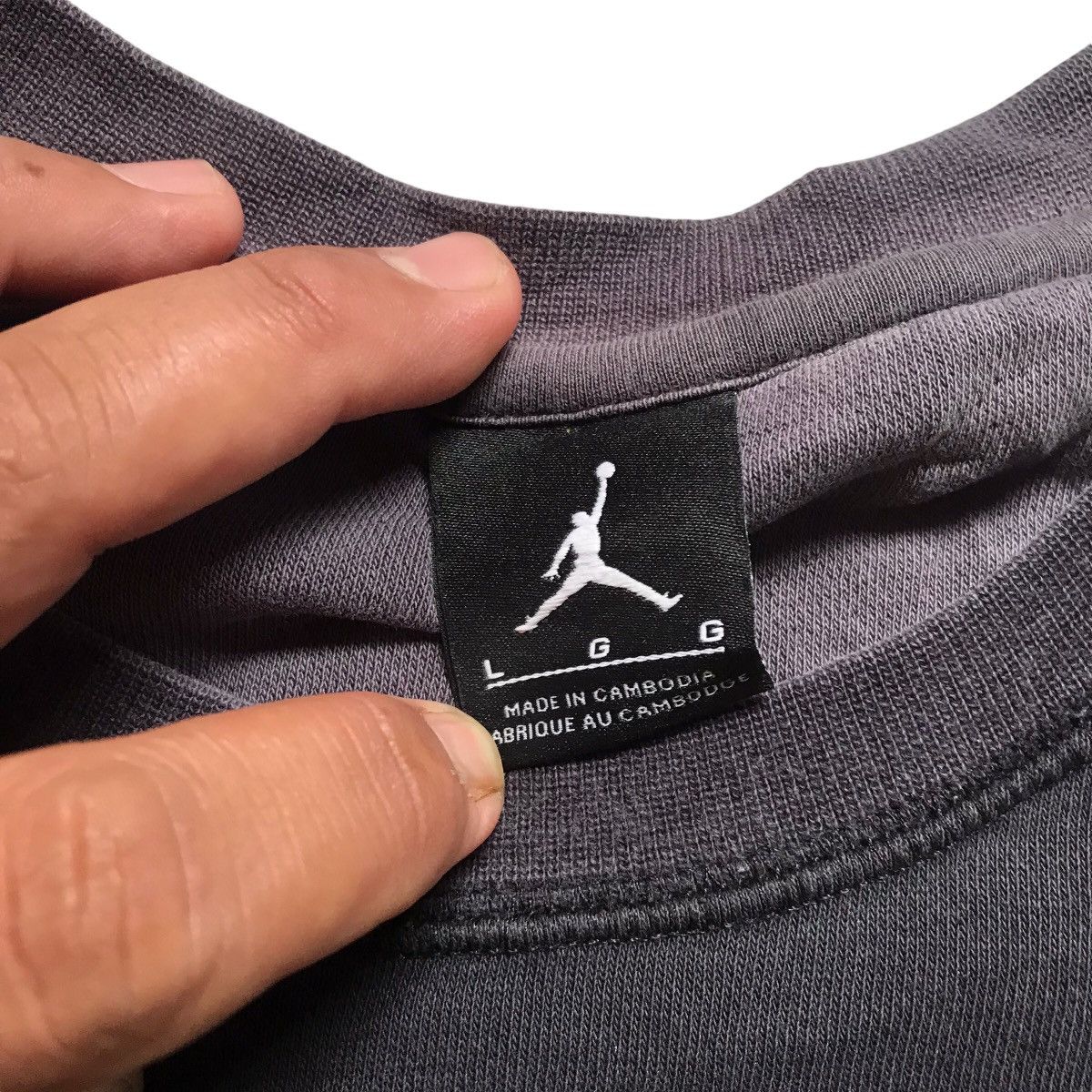 Nike × Nike ACG NIKE AIR JORDAN CREWNECK Size US L / EU 52-54 / 3 - 4 Thumbnail