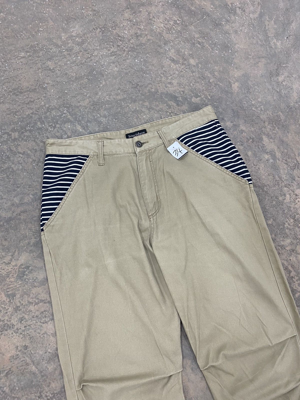Japanese Brand 2000s SORIDERE MONKEY PANTS JAPAN VINTAGE DESIGNER Size US 34 / EU 50 - 5 Thumbnail
