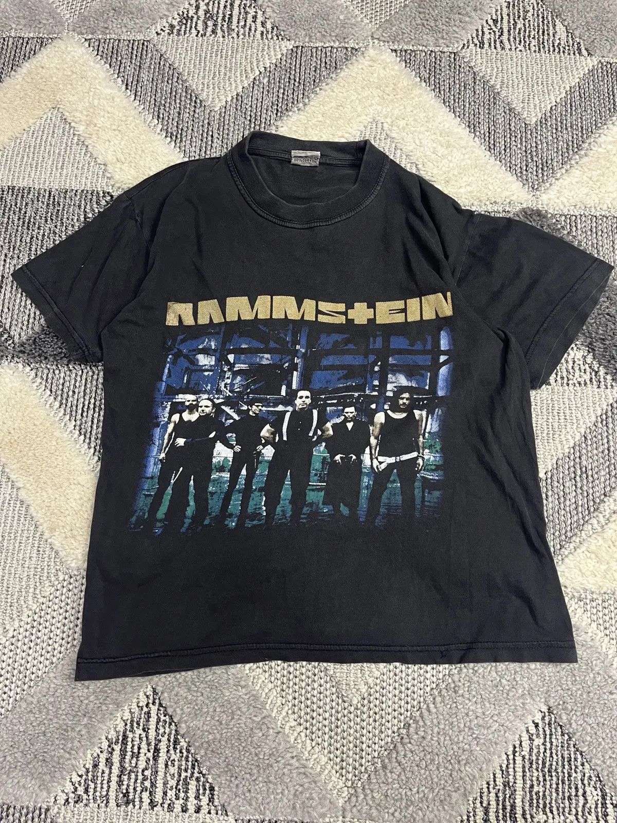 Band Tees Vintage Rammstein Band Graphic Black T-Shirt Size US S / EU 44-46 / 1 - 1 Thumbnail
