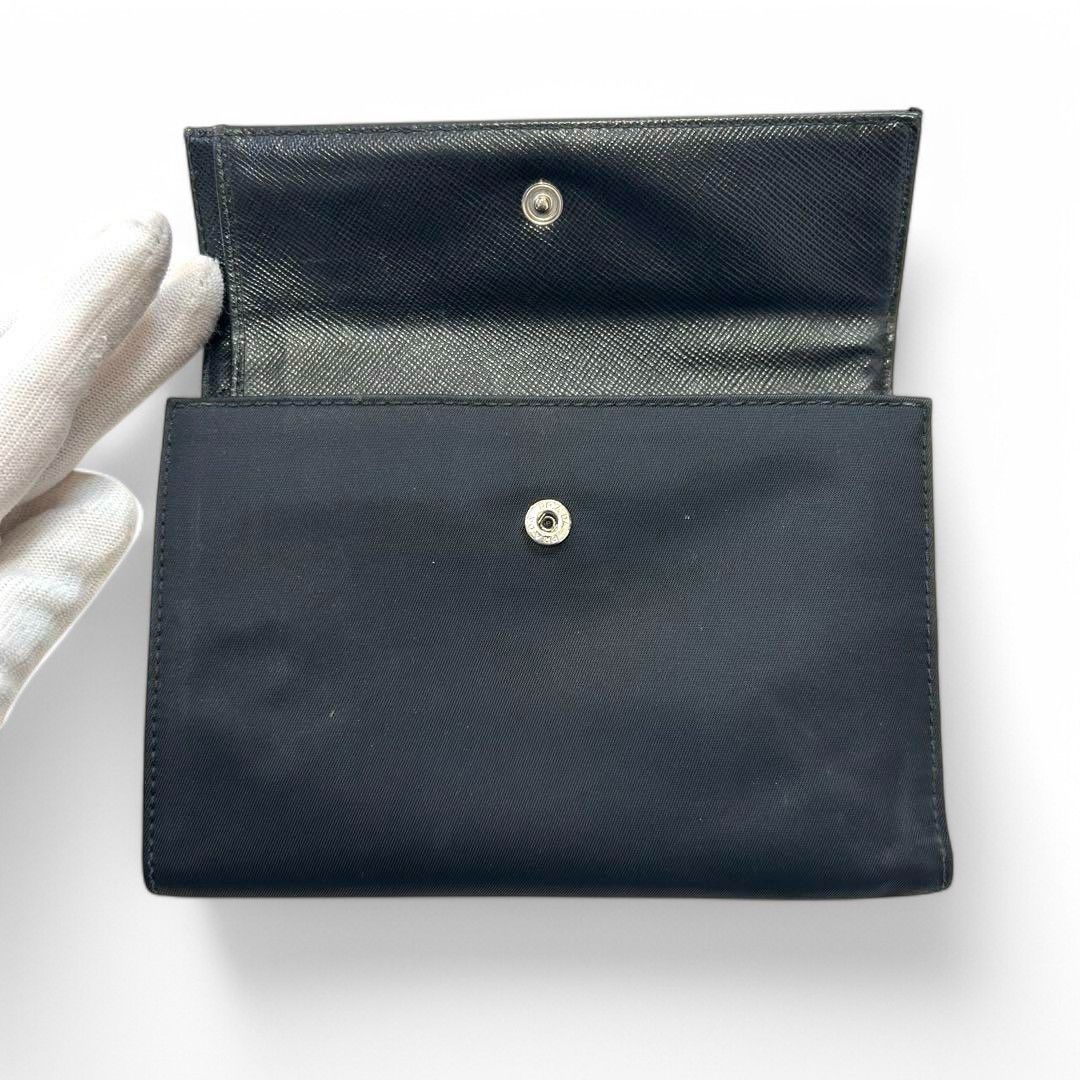 Prada Prada - Milano Black Leather Wallet Bi-fold Folding Size ONE SIZE - 5 Thumbnail