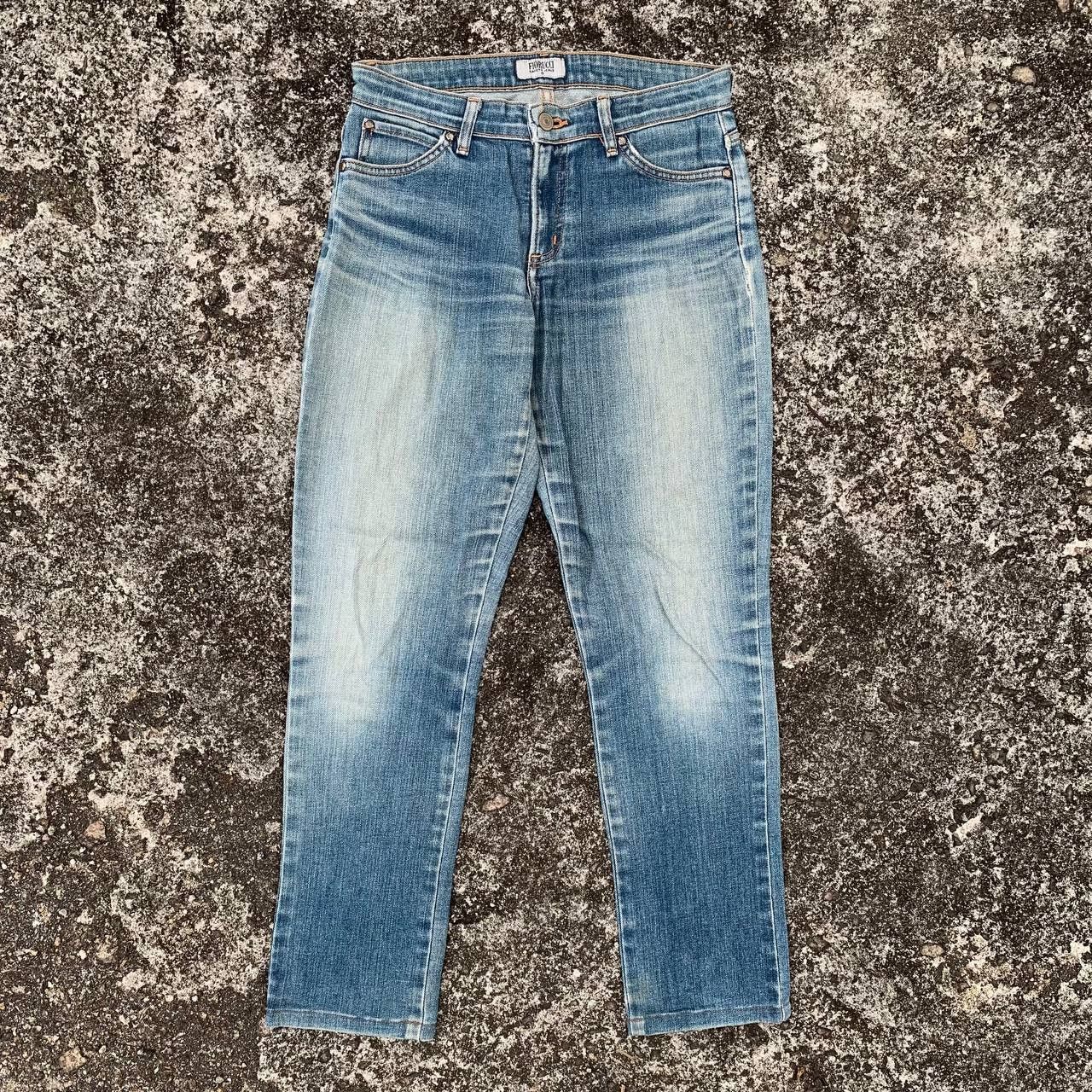 Fiorucci Women Vintage Fiorucci Safety Jeans Japan Denim Size 28" / US 6 / IT 42 - 1 Thumbnail