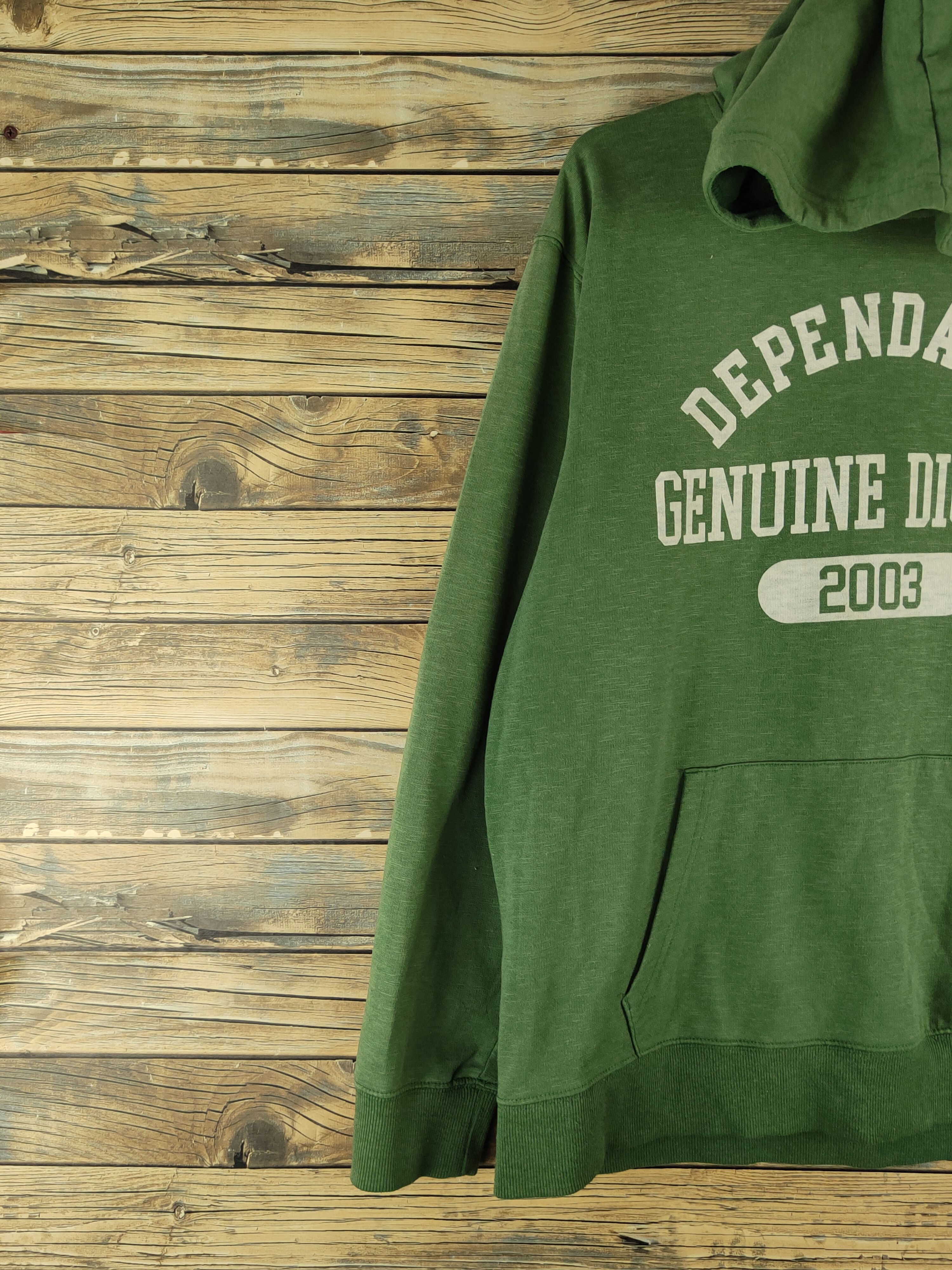Dickies DL Dickies vintage Green Hoodie Sweatshirts #S2884 Size US L / EU 52-54 / 3 - 3 Thumbnail