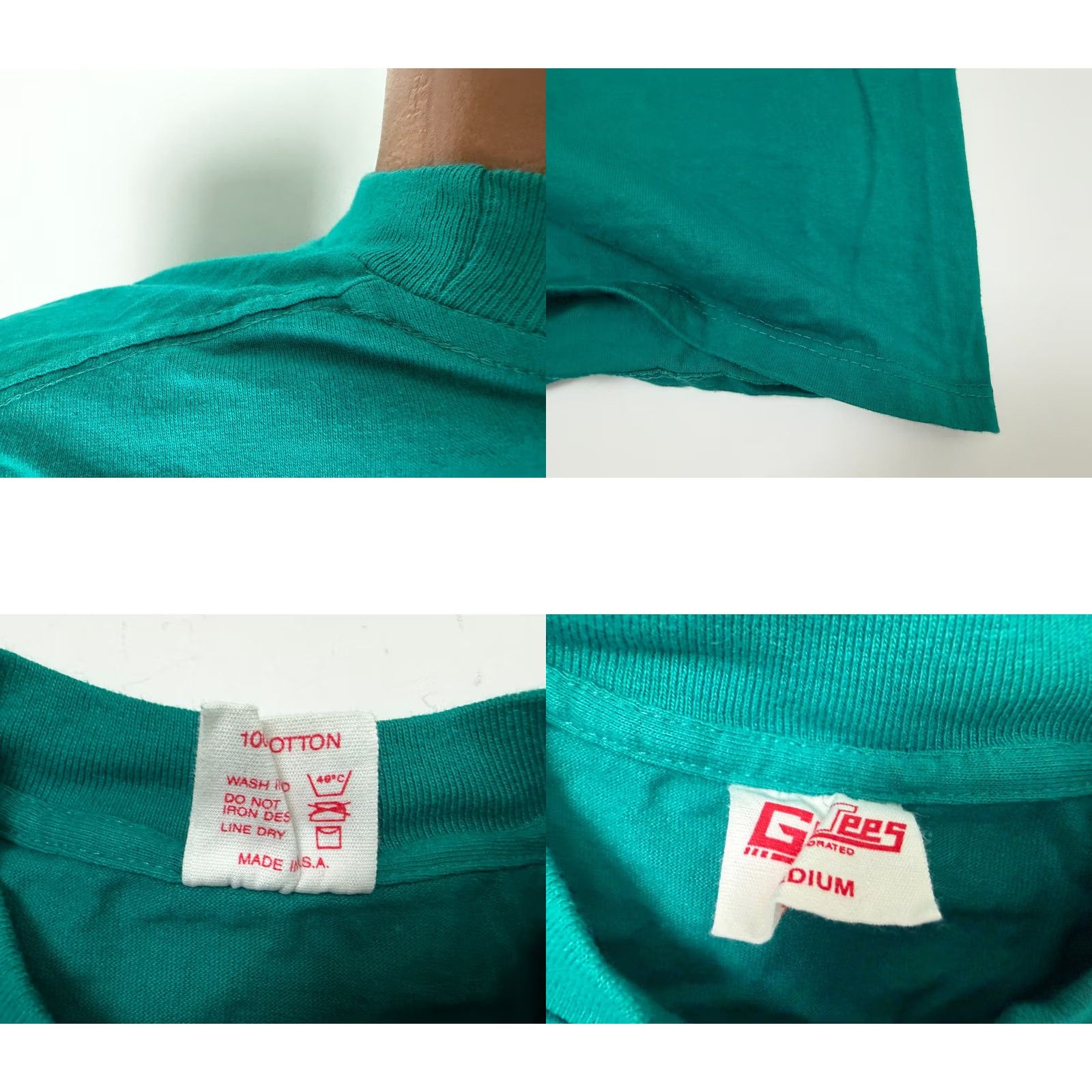 Bell VINTAGE 80s Shirt M Tight Jingle Bell Run Christmas 1989 Houston TX USA Size US M / EU 48-50 / 2 - 8 Thumbnail