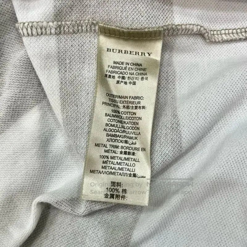 Burberry Burberry Colorblock Cotton Men's Polo Shirt. Size US L / EU 52-54 / 3 - 6 Thumbnail