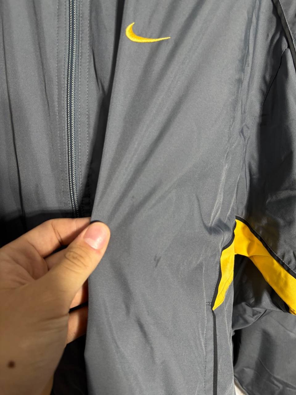 Nike Vintage 90's Nike Nylon Drill Light Jacket Size US M / EU 48-50 / 2 - 12 Thumbnail