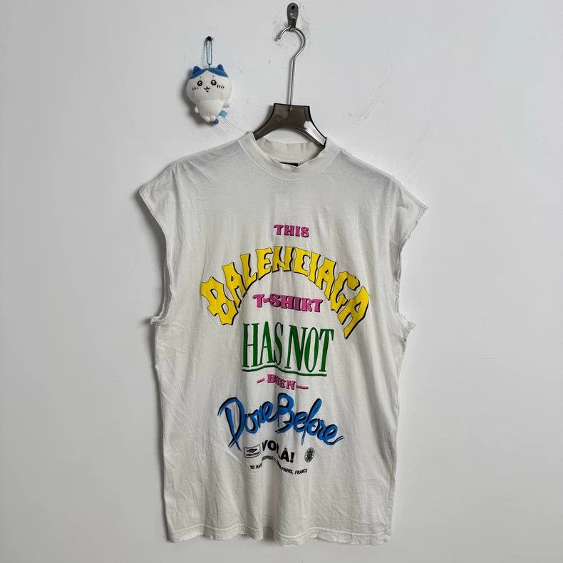 Balenciaga Balenciaga Three-dimensional color letter printing destroy Size US S / EU 44-46 / 1 - 1 Thumbnail