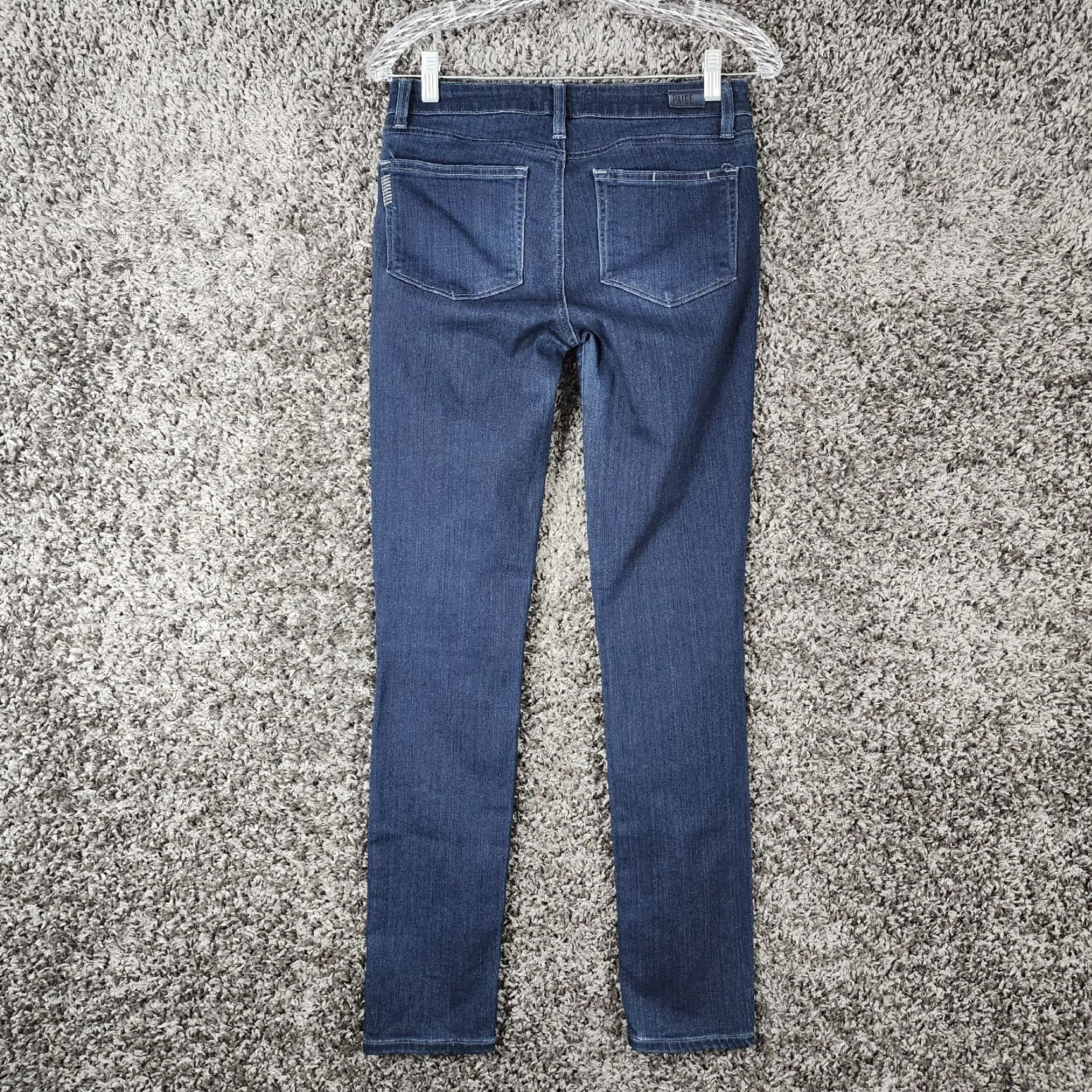 Paige Paige Skyline Womens Jeans Skinny Dark Wash Blue Size 27 Size 27" / US 4 / IT 40 - 6 Thumbnail