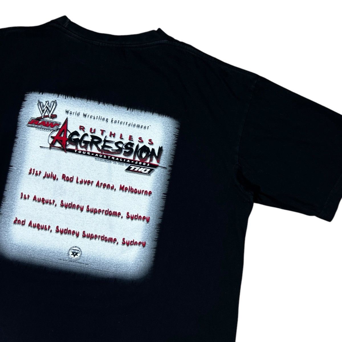 WWE VINTAGE WWE 2004 RUTHLESS AGGRESSION Size US L / EU 52-54 / 3 - 4 Thumbnail