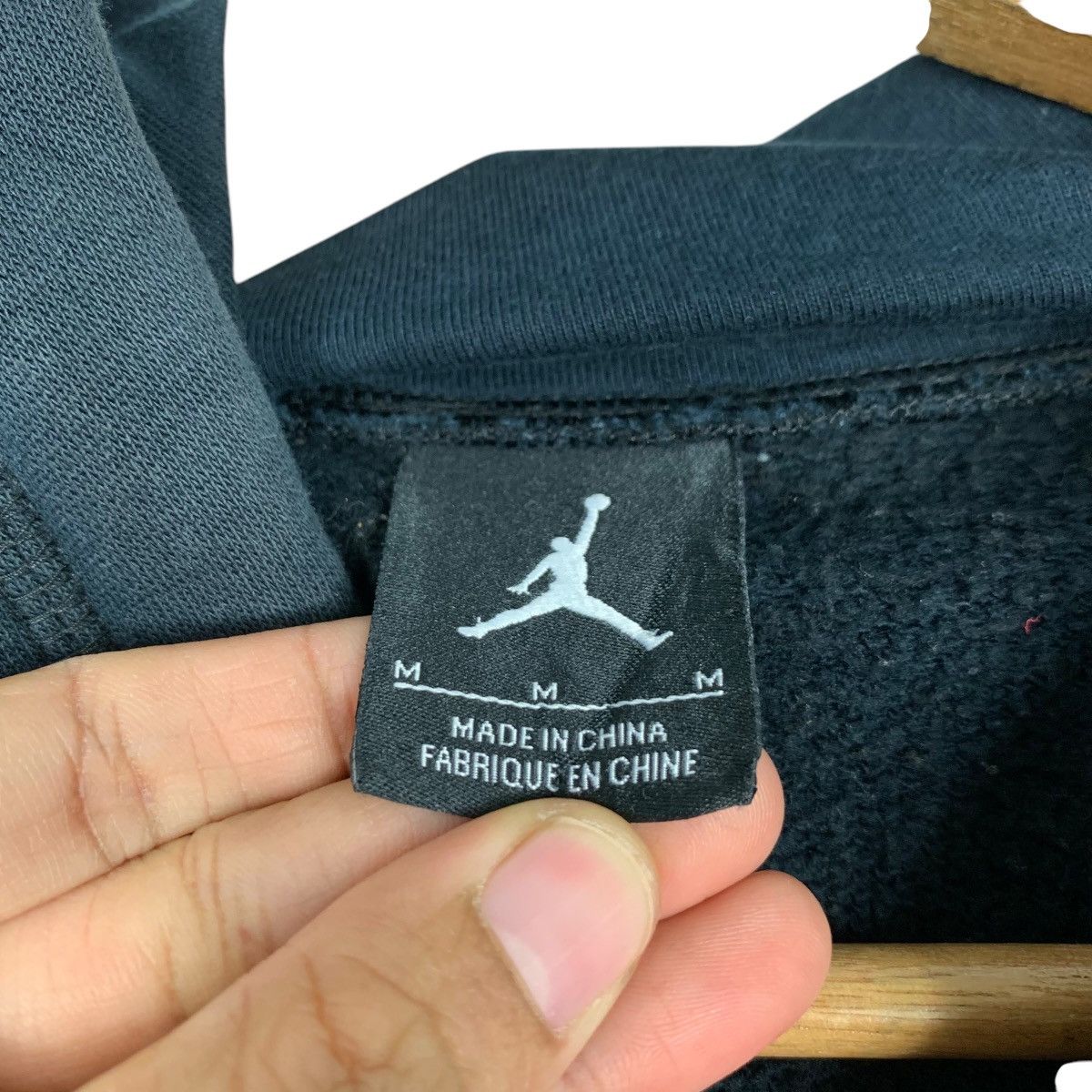 Jordan Brand AIR JORDAN Big Logo Pullover Hoodies Sweatshirt #2211-C98 Size US M / EU 48-50 / 2 - 14 Thumbnail