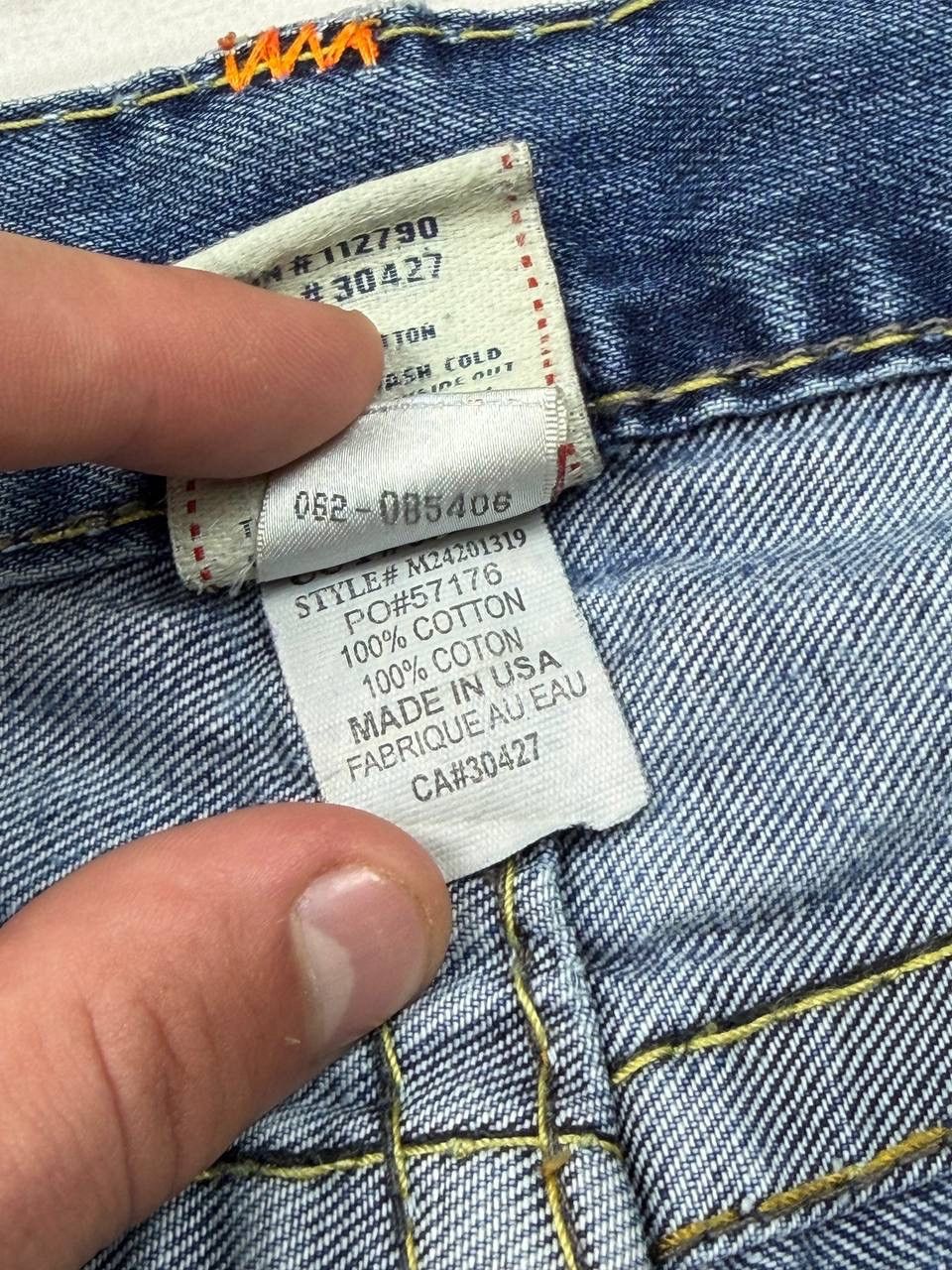 True Religion Vintage True Religion Jeans straight leg - blue Made U.S.A Size US 36 / EU 52 - 14 Thumbnail