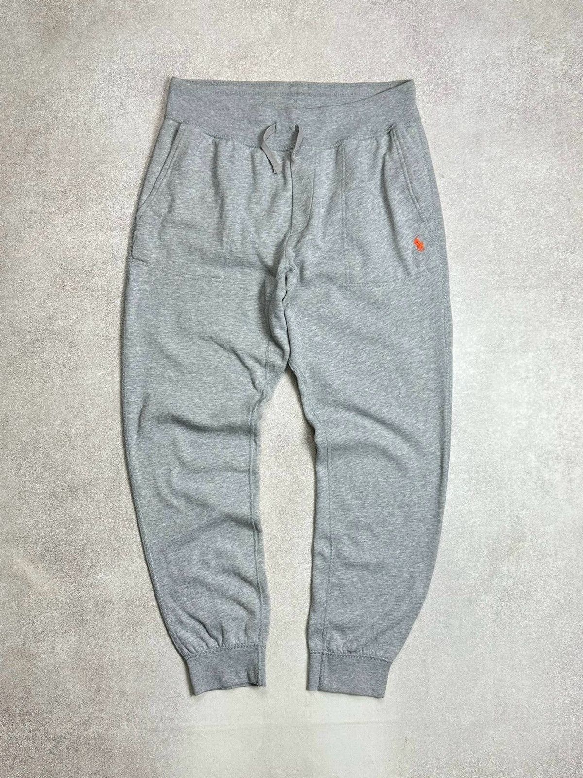Polo Ralph Lauren Vintage Polo Ralph Lauren Gray Cotton Sweatpants Rare Size US 32 / EU 48 - 1 Thumbnail