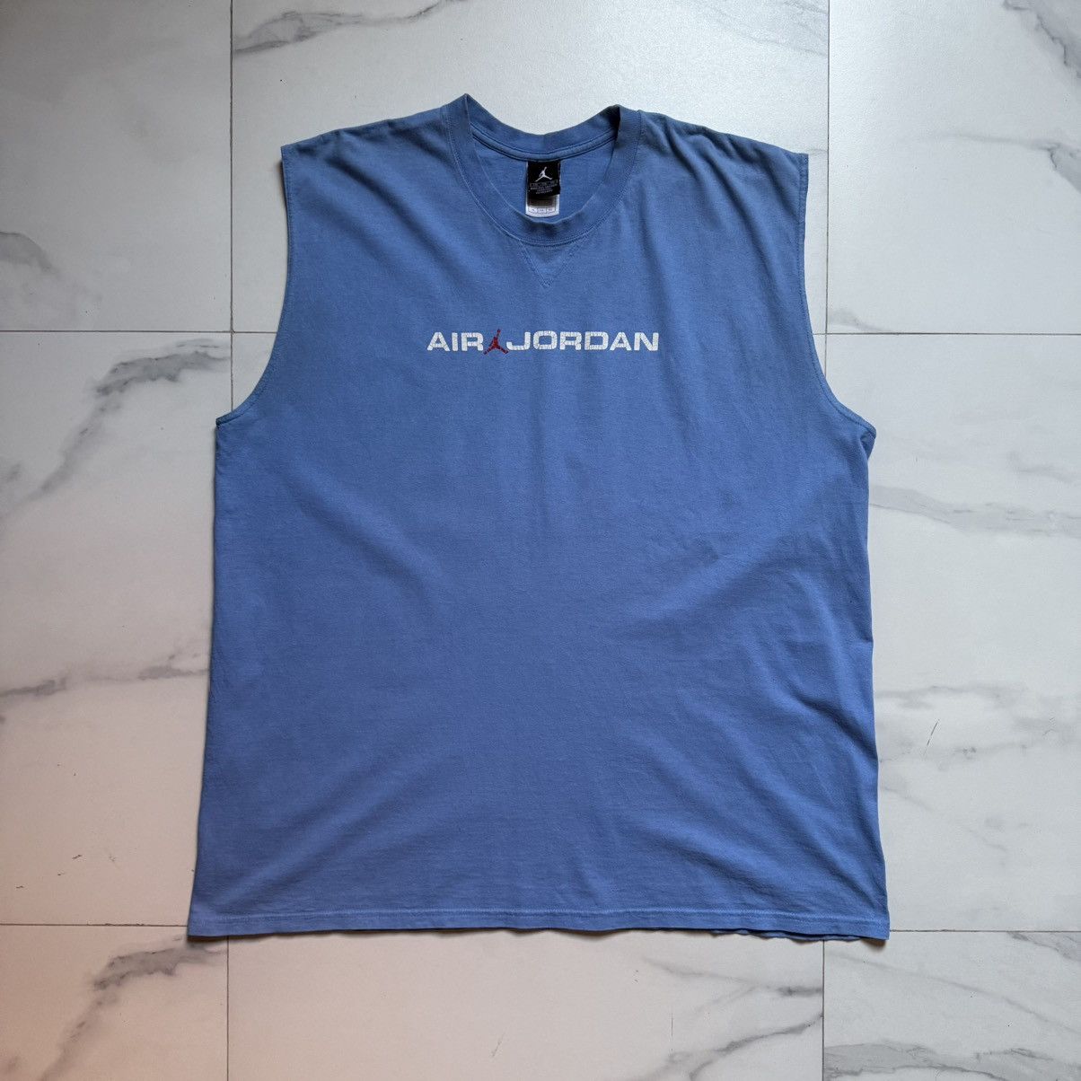 Jordan Brand Vintage Y2K Air Jordan Tank Top Size US XXL / EU 58 / 5 - 2 Thumbnail
