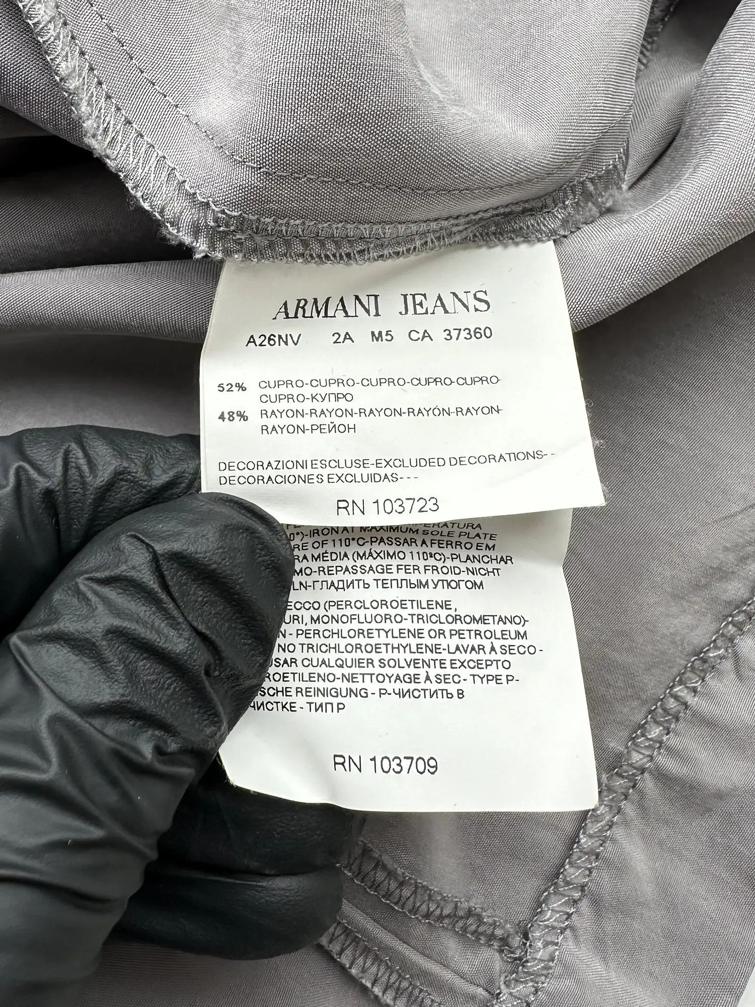 Armani Armani Jeans Vintage Dress (155) Size S / US 4 / IT 40 - 6 Thumbnail