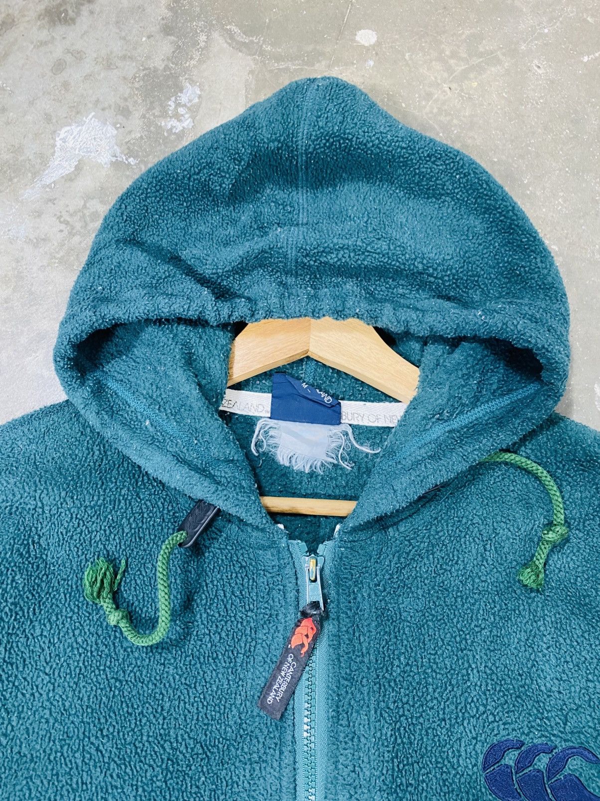 Canterbury of New Zealand Vintage 80s Canterbury of New Zealand Zipper Hoodie Fleece Size US M / EU 48-50 / 2 - 11 Thumbnail
