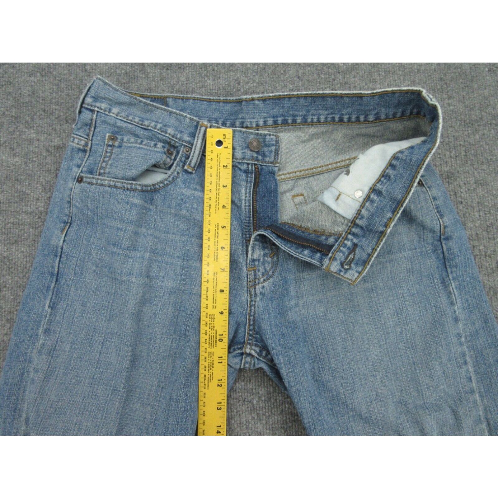 Levi's Levis Jeans Mens 32x30 Blue 569 Size US 32 / EU 48 - 3 Thumbnail