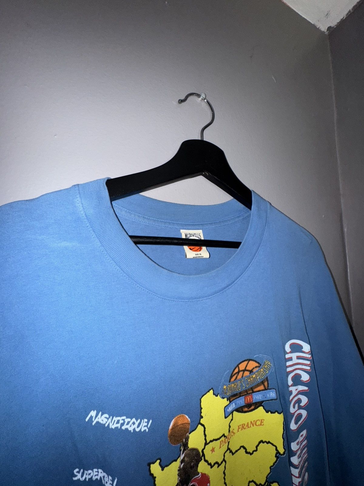 Vintage JORDAN MCDONALDS TEE Size US XL / EU 56 / 4 - 2 Thumbnail