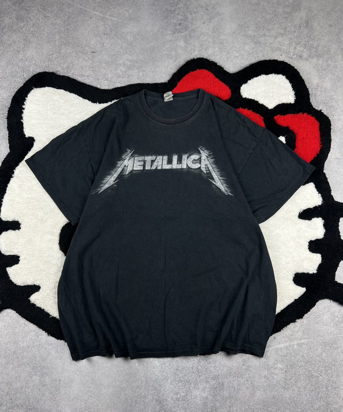 Metallica Faded Metallica Band Rock Oversized Gothic Y2K Tee Shirt Size US XXL / EU 58 / 5 - 1 Thumbnail
