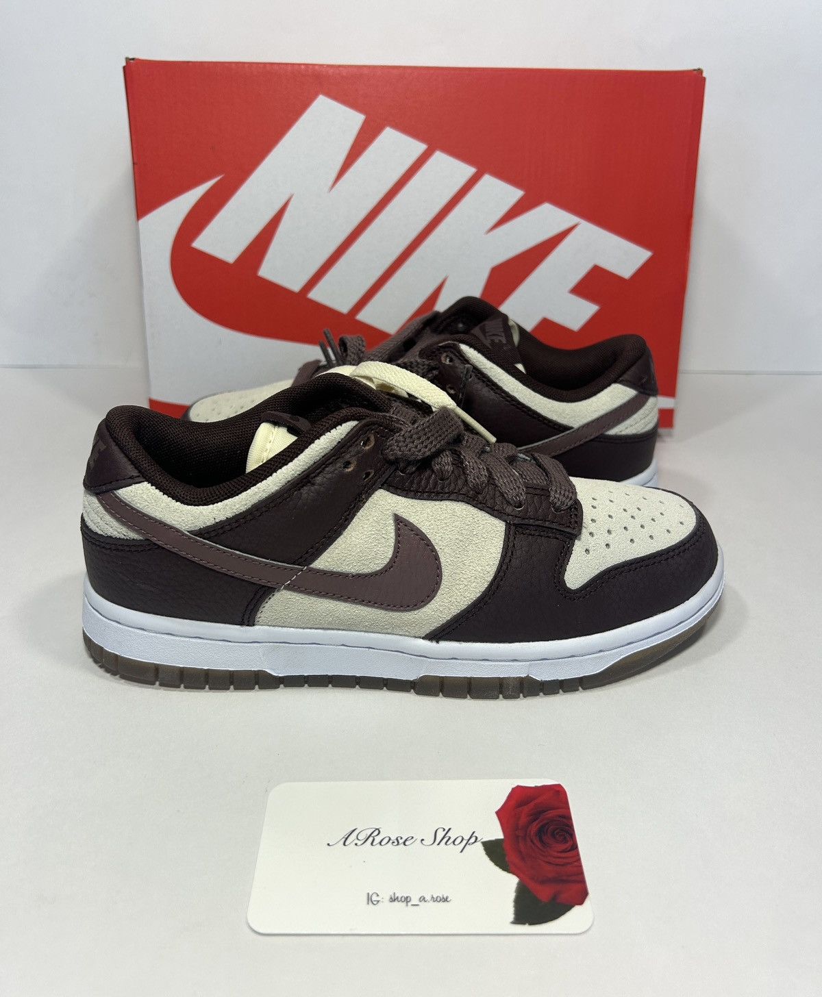 Nike Nike Dunk Low ‘Plum Eclipse’ (FJ4734 100) Shoes Size: 5 W Size US 5 / IT 35 - 1 Thumbnail