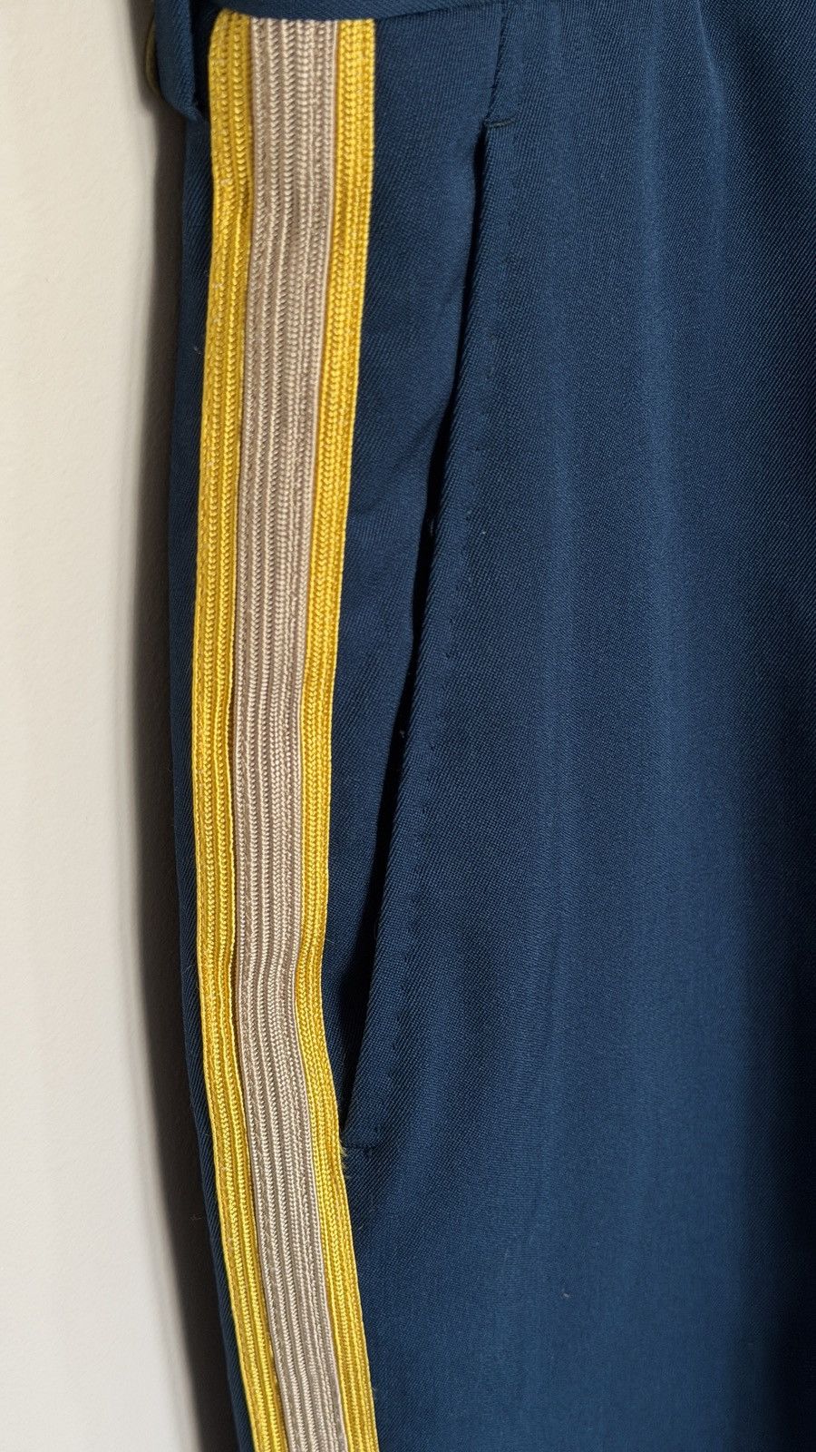 Calvin Klein 205W39NYC UNIFORM PANT WITH SIDE STRIPE Size US 34 / EU 50 - 5 Thumbnail