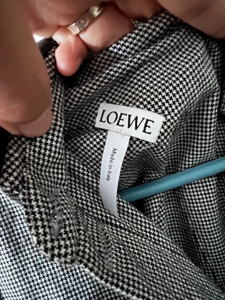 Loewe LOEWE A fine checkered shirt Size XS / US 0-2 / IT 36-38 - 7 Thumbnail