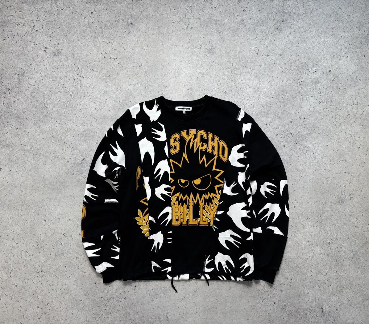 Alexander McQueen Alexander McQueen MCQ Psycho Big Logo Sweatshirt Y2K Size US S / EU 44-46 / 1 - 1 Thumbnail