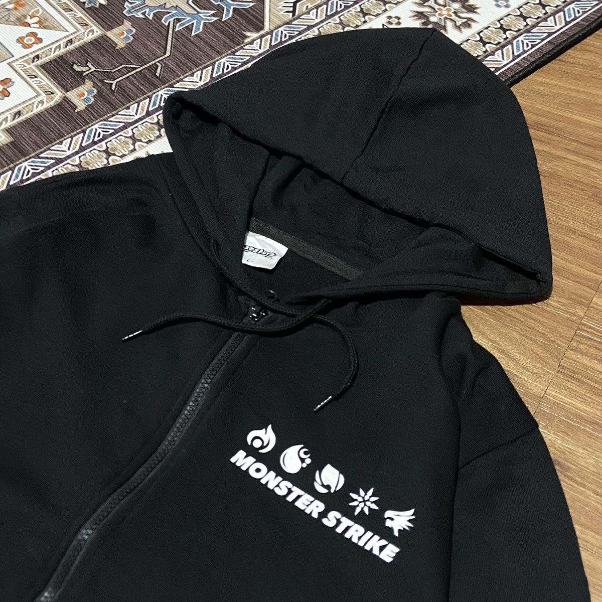 If Six Was Nine × Japanese Brand Monster Strike Zipper Hoodie Size US L / EU 52-54 / 3 - 4 Thumbnail