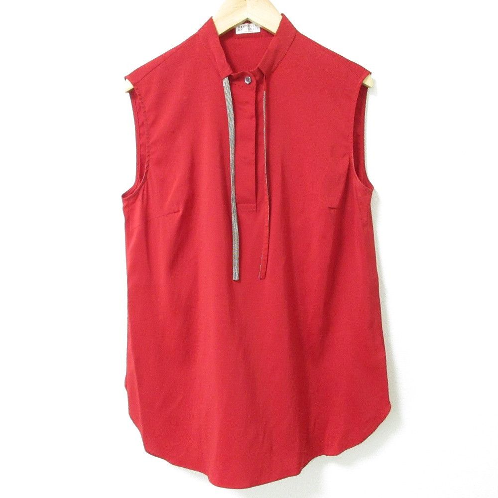 Other Brunello Cucinelli Monile Silk Stretch Blouse Others Tops DUTY FREE for USA