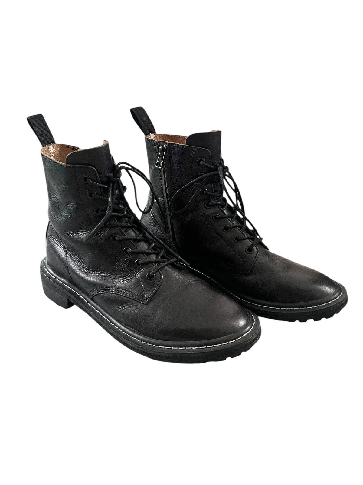 BUFFALO BOBS Buffalo Bobs Leather Combat Boots Size US 10 / EU 43 - 2 Thumbnail