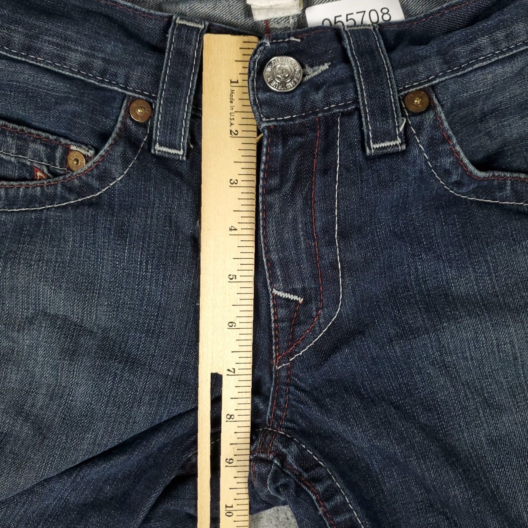 True Religion True Religion Shorts Mens 30 Blue Denim Bermuda Shorts Size US 30 / EU 46 - 6 Thumbnail