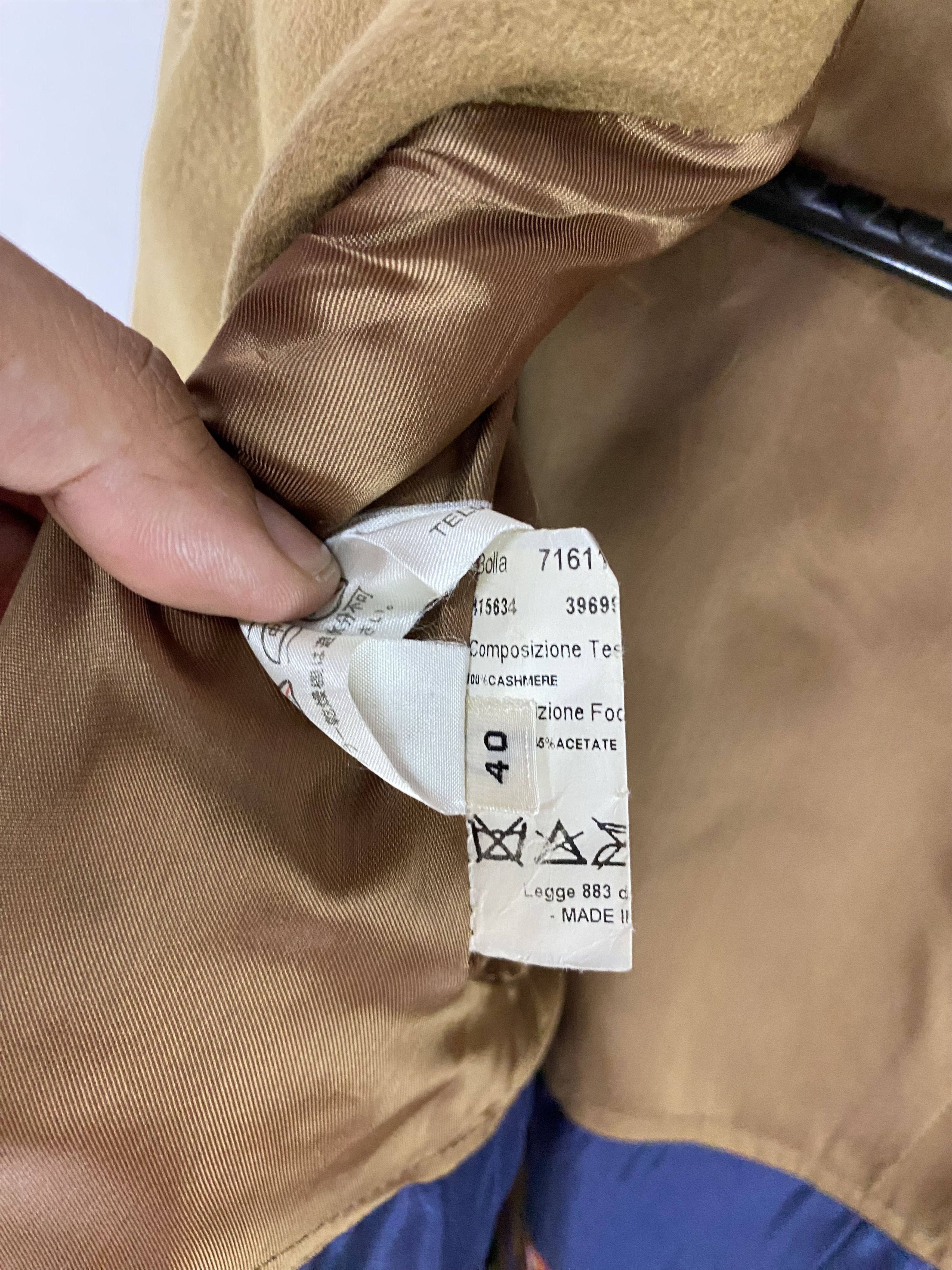 Designer × Herno Herno satin line cashmere overcoat Size S / US 4 / IT 40 - 9 Thumbnail