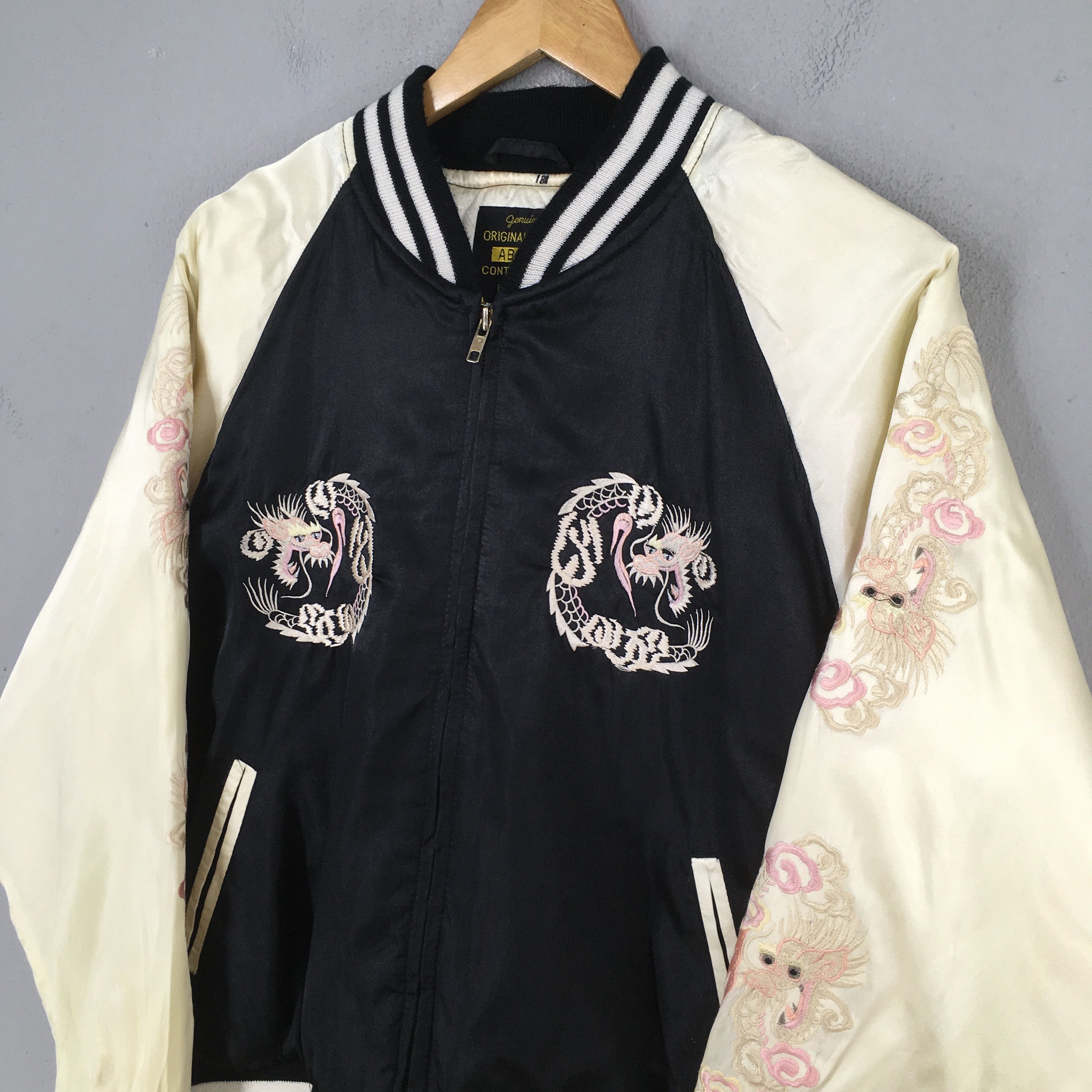 Japanese Brand Vintage 1980s Sukajan Japan Dragon Souvenir Jacket M Size US M / EU 48-50 / 2 - 3 Thumbnail