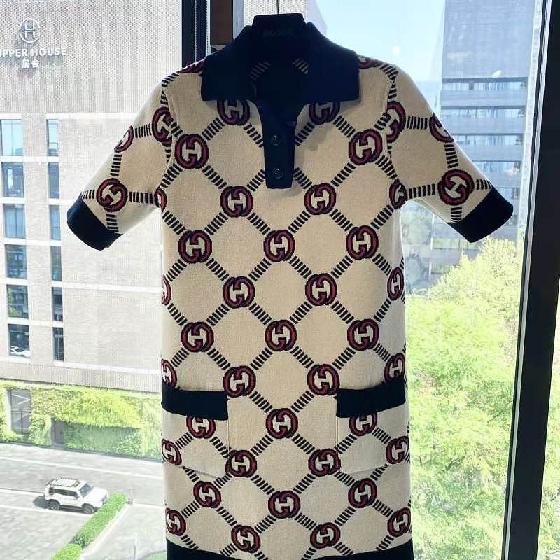 Gucci Gucci Interlocking G Polo Mini Dress Size XXS Size XXS / US 00 / IT 34 - 1 Thumbnail