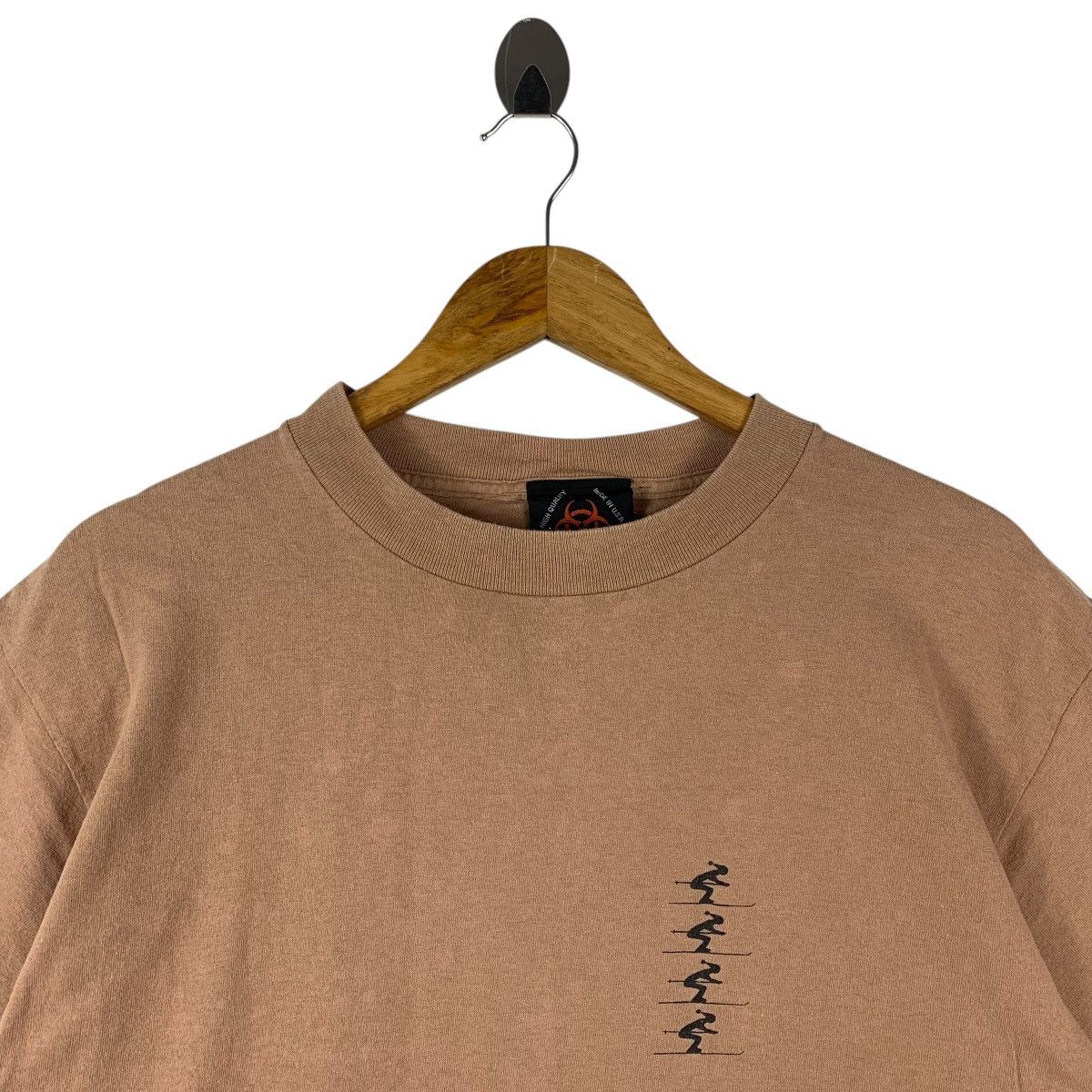 Other Vintage HAZMAT SNOWBOARD Big logo back printed tee Size US L / EU 52-54 / 3 - 3 Thumbnail