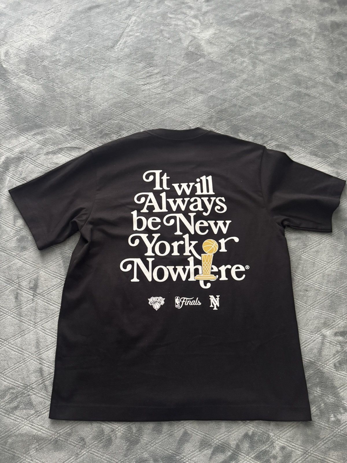 Nyon X Knicks Finals Tee in Black, Men's (Size M) — image 2 of 3