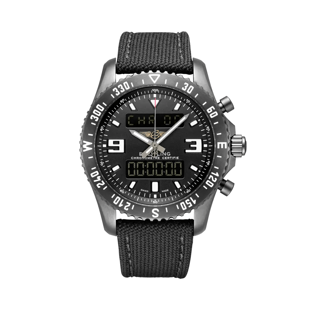 Breitling o1mt1gz0125 Size: OS / Chronospace Military Watch in Black Size ONE SIZE - 1 Thumbnail