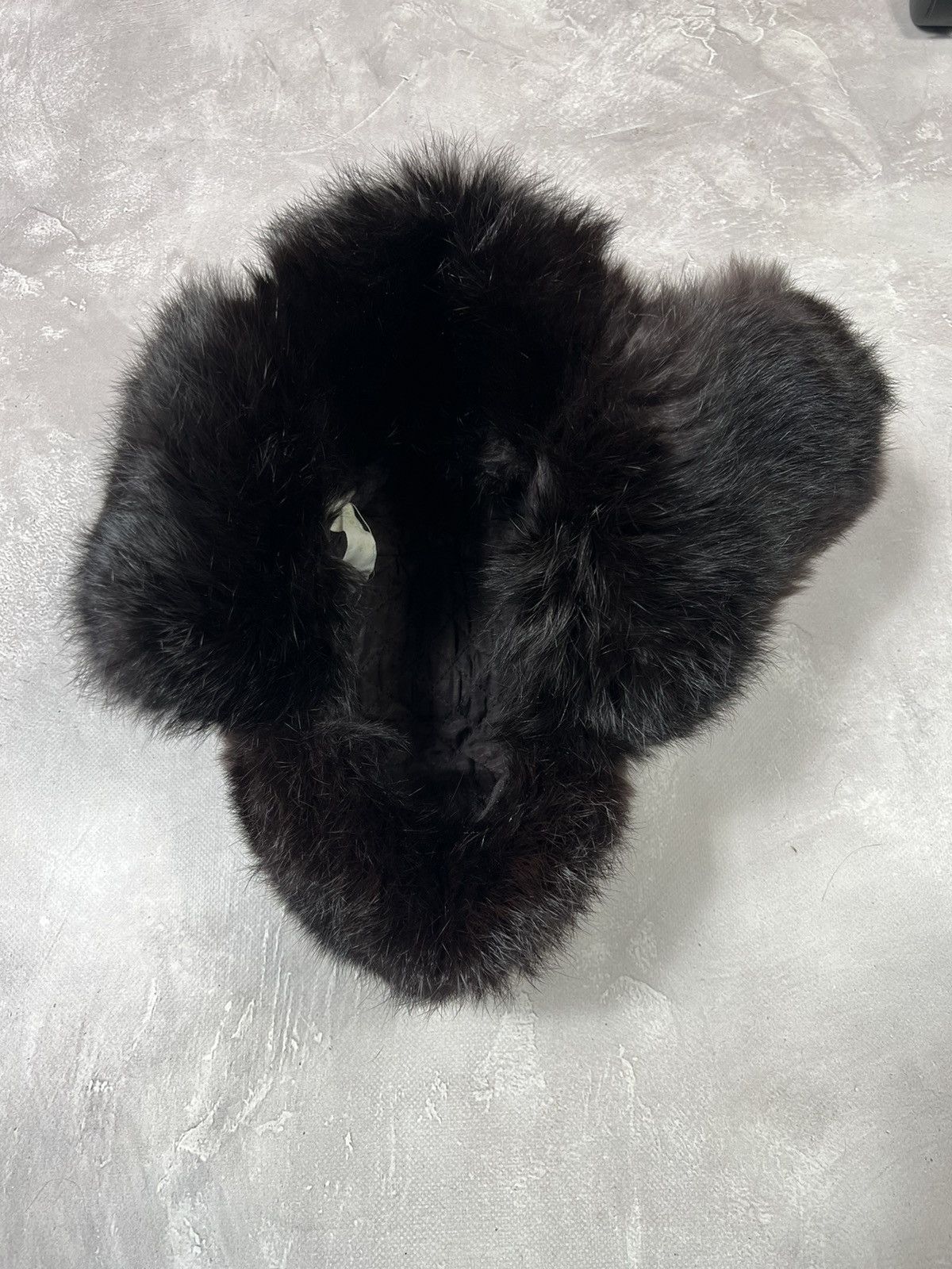 Other Vintage Real Fur Fuzzy Y2k Ushanka Hat Size ONE SIZE - 5 Thumbnail