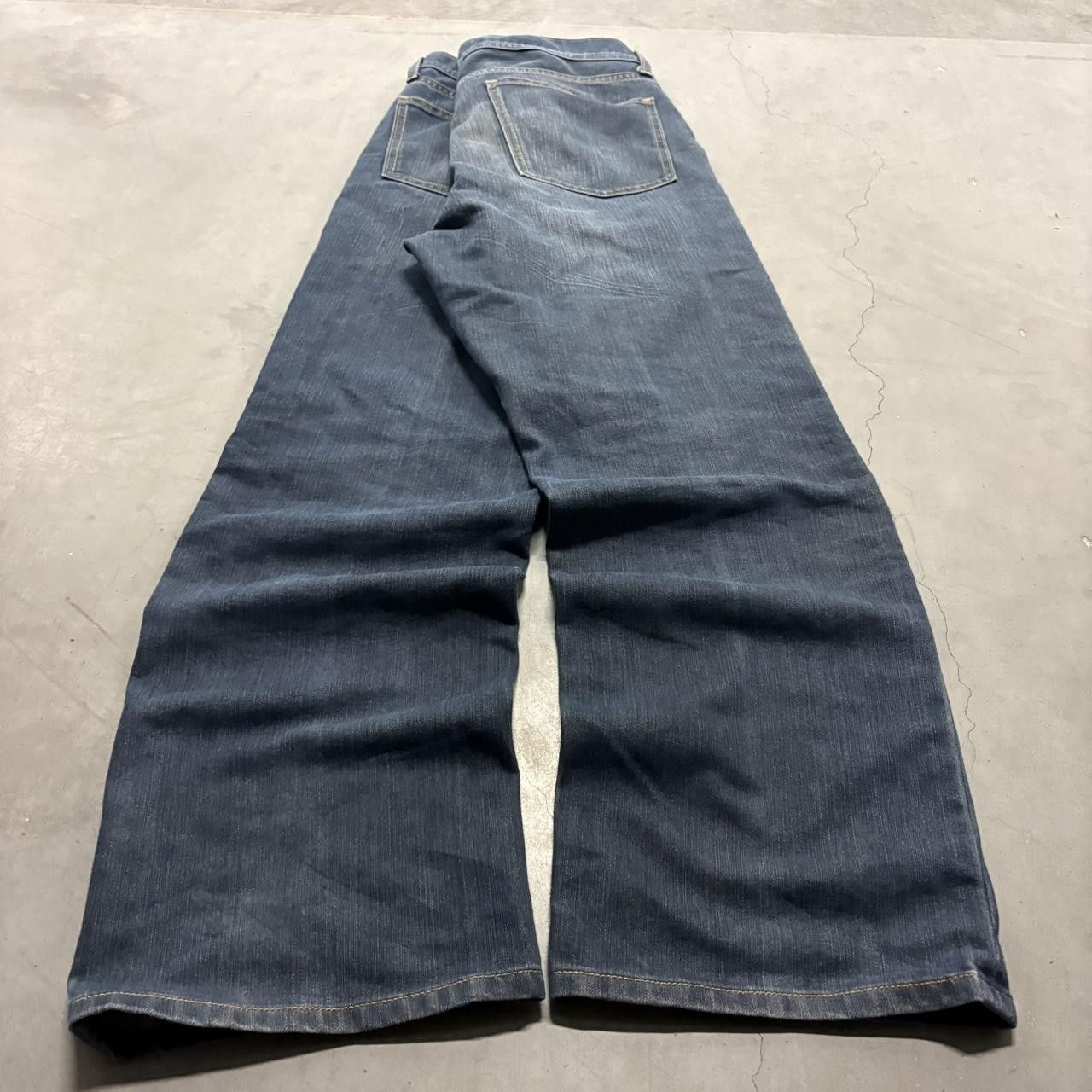 Vintage Crazy Vintage Y2K/2000s Baggy Skater Streetwear Style Dark Wash Denim Jeans! Size US 36 / EU 52 - 6 Thumbnail
