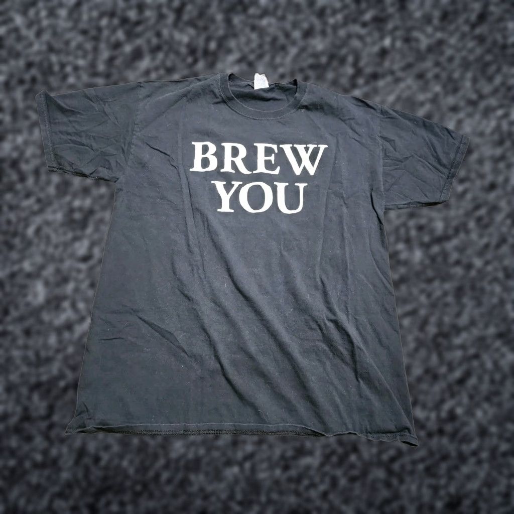 Jerzees Jerzees T-Shirt Mens L Black Brew Me Double-Sided Graphic Tee St. Louis Brew House Funny Mens Size US L / EU 52-54 / 3 - 1 Thumbnail
