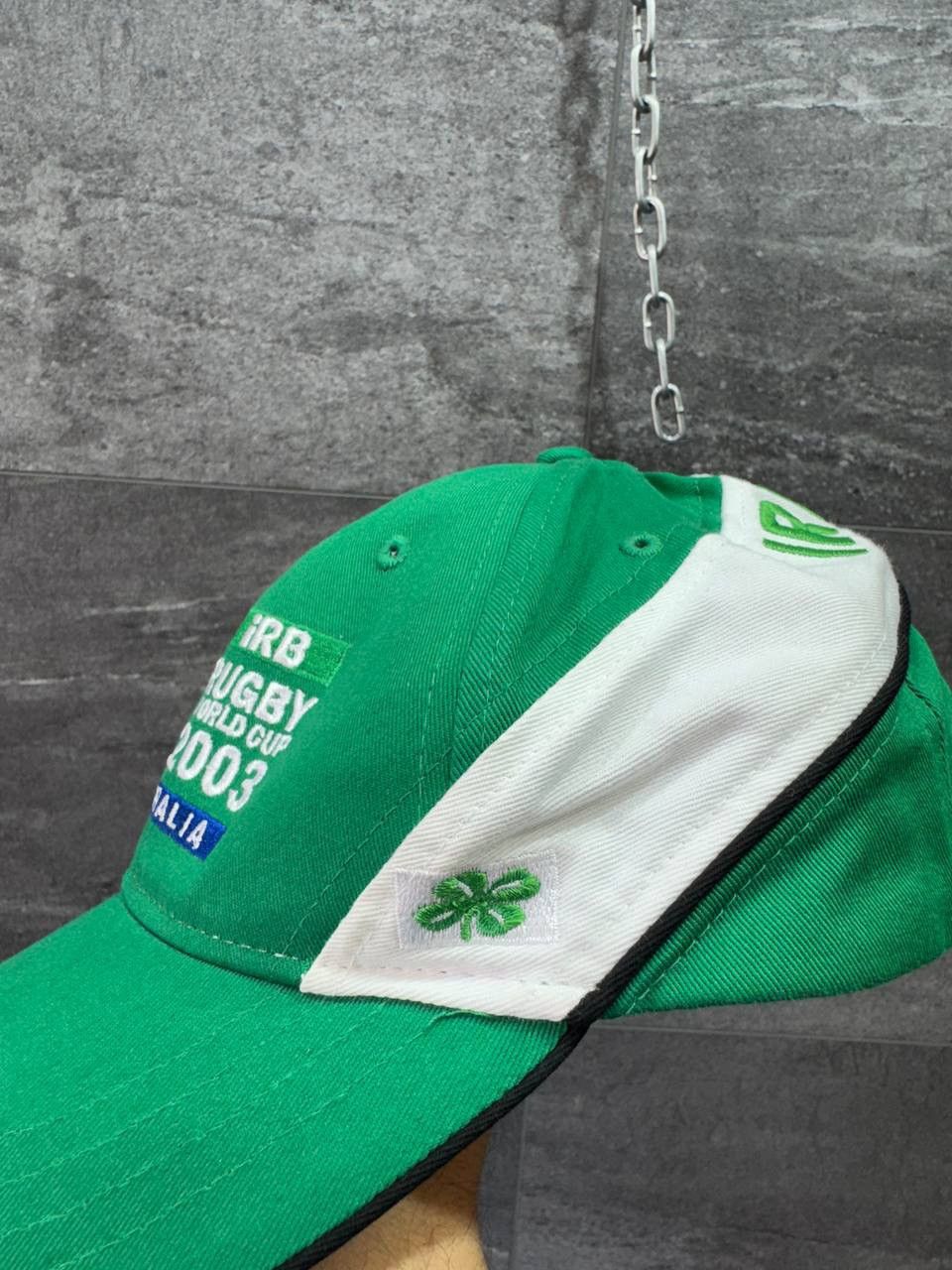 Vintage IRB Rugby World Cup 2003 Australia Hat cap Rugby Ireland Size ONE SIZE - 3 Thumbnail