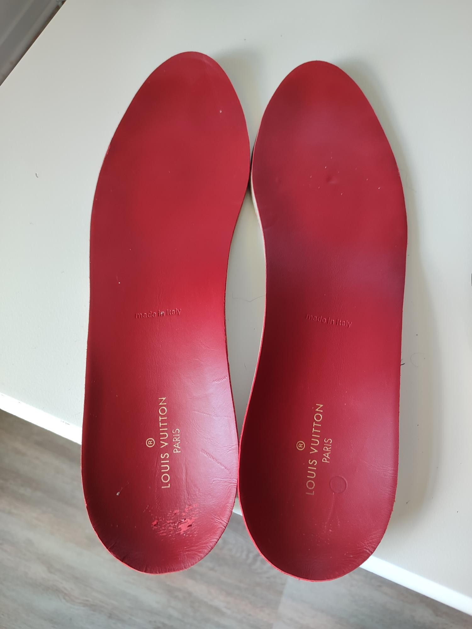 Louis Vuitton BASKETS LOUIS VUTTON RUN AWAY RED Size US 11.5 / EU 44-45 - 11 Thumbnail