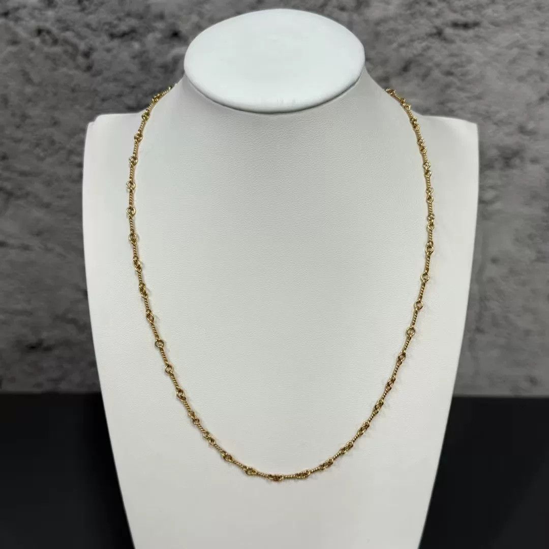 Chrome Hearts Chrome Hearts 22k Bamboo Necklace Size ONE SIZE - 1 Thumbnail