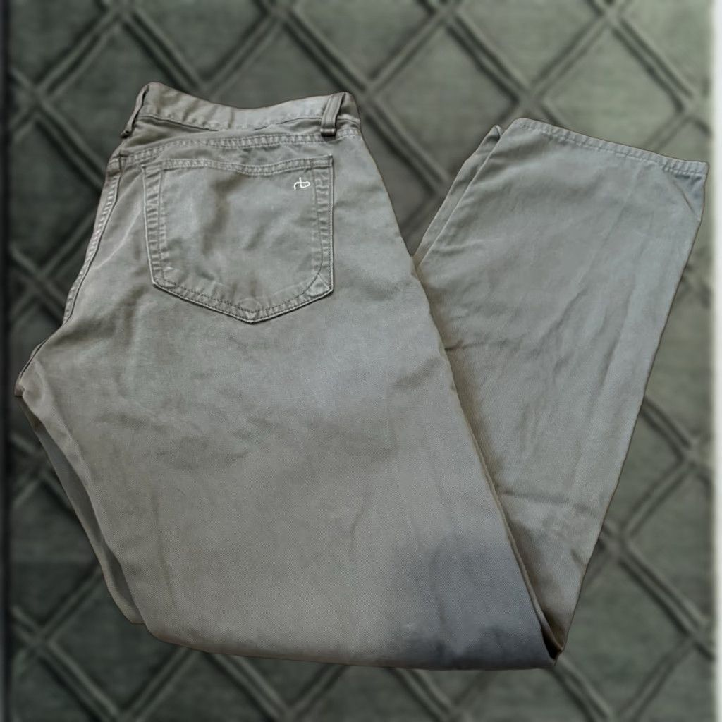 Rag & Bone rag & bone Jeans Men 32x29 Grey Standard Issue Fit 2 Slim Taper Stretch Denim Regular Size US 32 / EU 48 - 1 Thumbnail