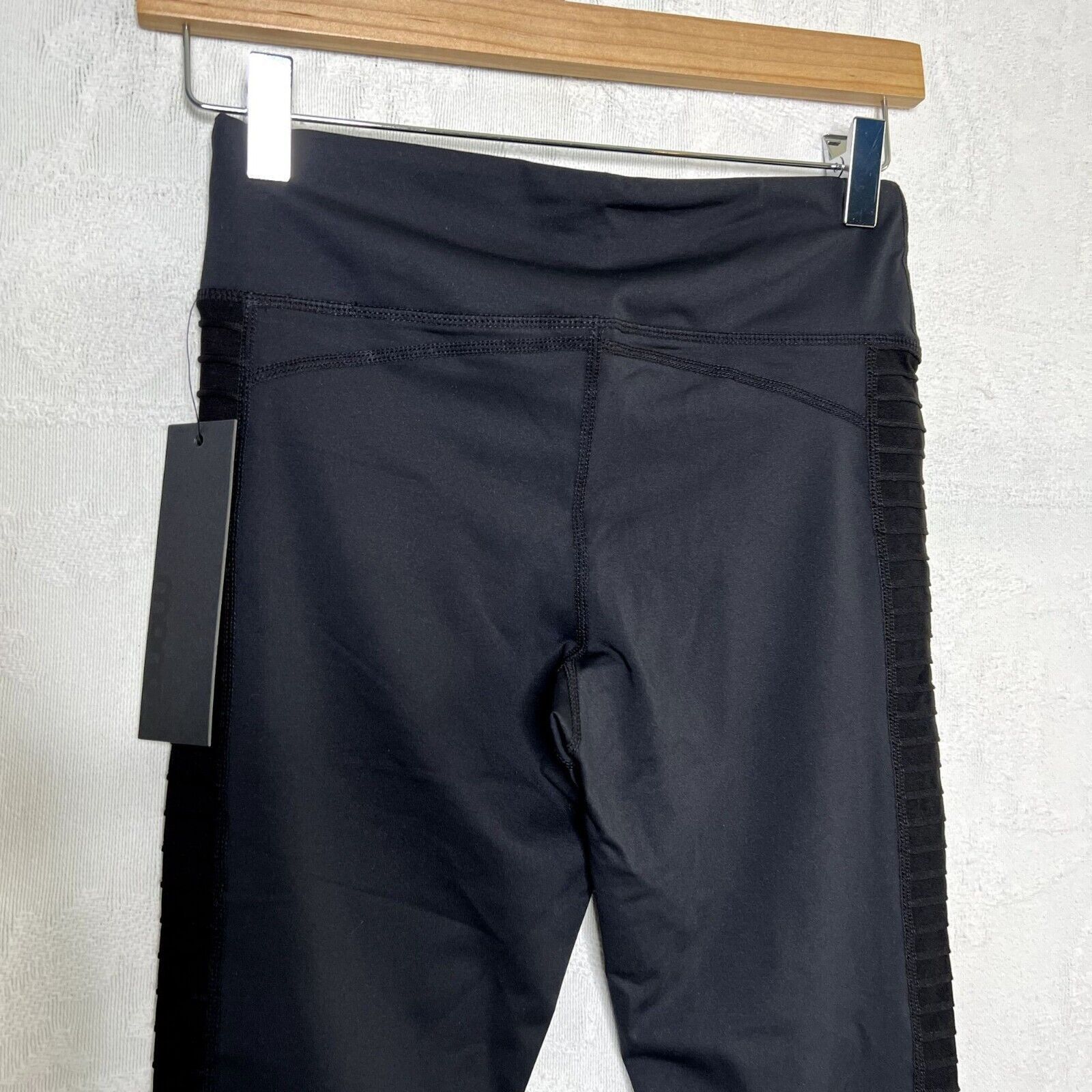 Other Mono B Moto Yoga Mesh Leggings Size 26" / US 2 / IT 38 - 4 Thumbnail